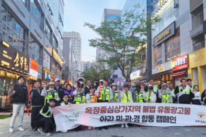 양주 옥정신도시 불법광고 단속 현장 가보니