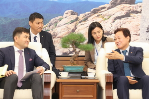 경남도, 주한 몽골대사와 면담서 경남-몽골 교류 확대 논의