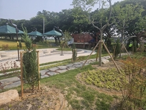 함평군, 실외 정원 조성 완료…관광객 발길