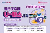 울산시, 울산 맞춤형 대중교통비 지원사업 시행