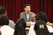 이상일 용인특례시장, "45년 규제 해제시킨 송탄상수원보호구역을 어떻게 쓸지 연구 중...자연과 조화 이루도록 해야"