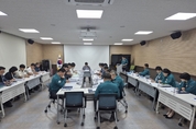 사천시, 지역안전지수 향상 위한 추진상황 점검회의 개최