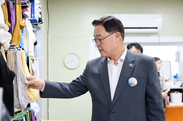 강수현 양주시장, 수출 제조기업 ‘나비야삭스’ 현장 방문…애로사항 청취 및 지원 방안 논의