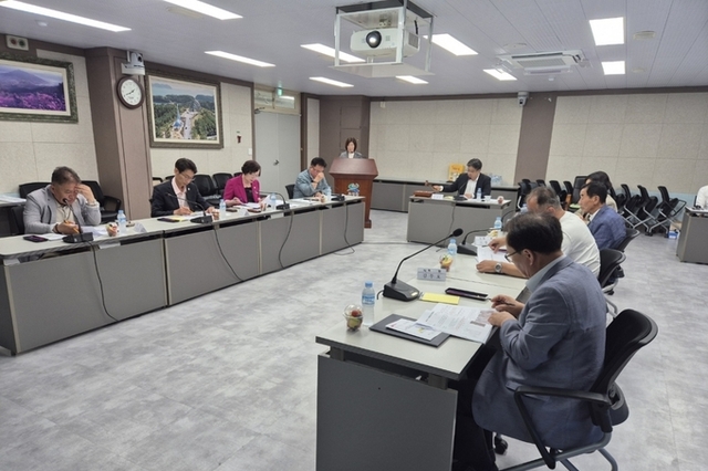 고성군, 2025년도 지적재조사 경계결정위원회 개최