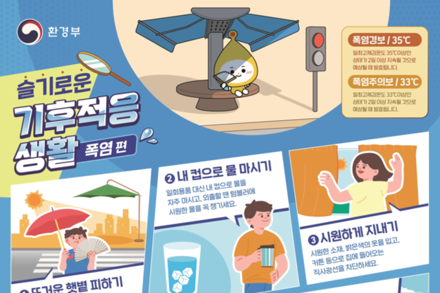 환경부 차관, 폭염 저감시설 운영현황 점검
