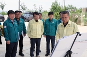 충남도-행안부 아산 와천 폭우피해 현장점검
