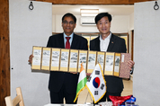 주한인도대사 밀양 방문... 한·인도 교류 활성화 방안 논의