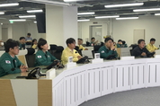 경기도의회 기획재정위원회, 을지연습 현장 찾아 직원 격려