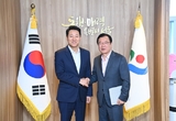 이현재 하남시장, 위례신사선 하남연장 건의 서울시장 “적극 검토” 화답