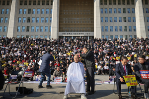 강원도민 3천 명 국회 집결… 강원특별법 3차 개정안 조속 처리 촉구
