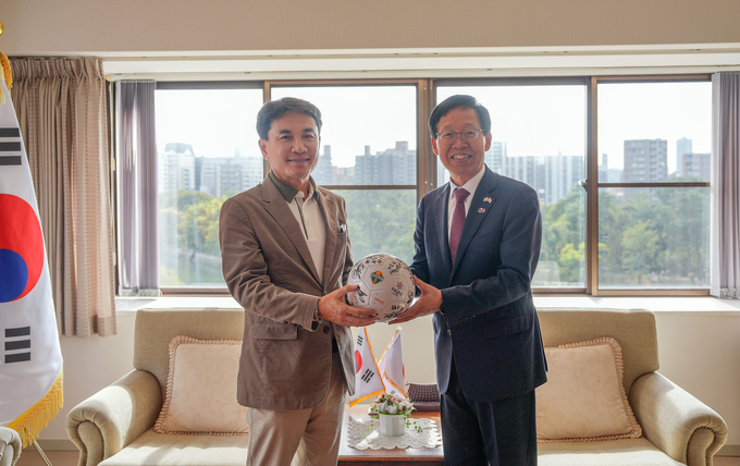 김진태 지사, 주히로시마 총영사 초청 오찬… 지방외교 협력 방안 논의